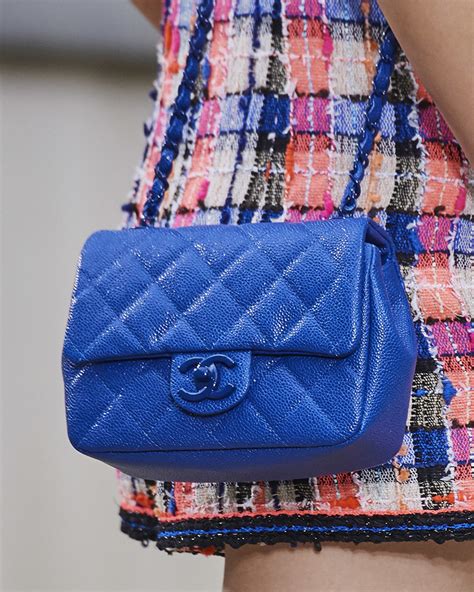 chanel blue bag 2020|chanel shopping bag 2020.